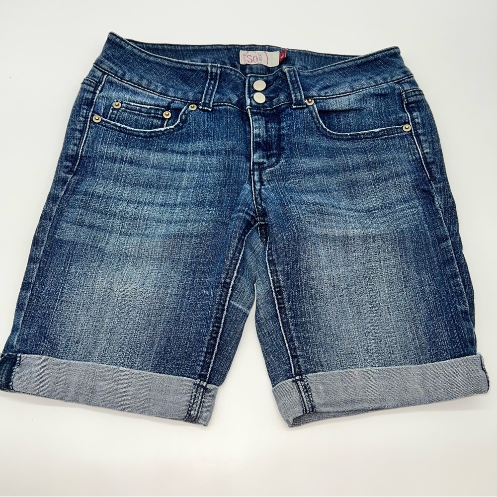 SO Women's Blue Jean Shorts
